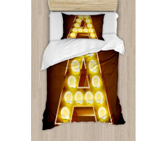 First Letter ABC Design Duvet Cover Set