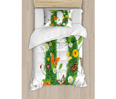 Exotic Abloom Wings Duvet Cover Set