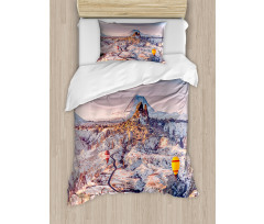 Cappadocia Turkey Valley Duvet Cover Set