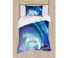 Aurora Borealis Iceland Duvet Cover Set