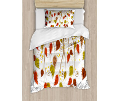 Branches Leaves Fall Duvet Cover Set