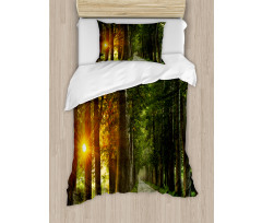 Fresh Morning Scenery Duvet Cover Set