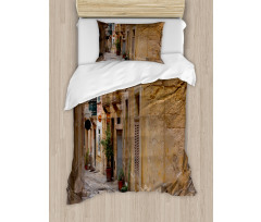 Old Narrow Street Town Duvet Cover Set