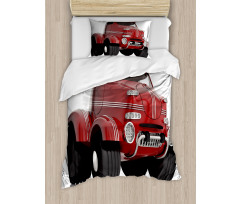 Realistic Kids Toy Design Duvet Cover Set