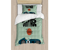 Classic Design Racing Duvet Cover Set