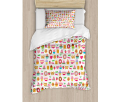 Candies Cookies Duvet Cover Set