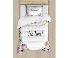 Doodle Frame Duvet Cover Set