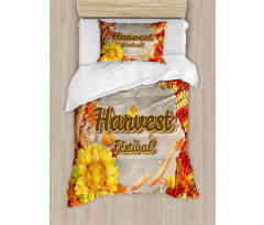 Festival Autumn Leaves Duvet Cover Set