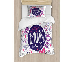 Colorful Love Duvet Cover Set