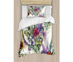 Floral Bouquet Duvet Cover Set