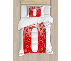 Healthy Food Nubmer 0 Duvet Cover Set