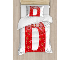 Ripe Fresh Fruit Theme Duvet Cover Set