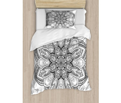 Monochrome Shape Design Duvet Cover Set