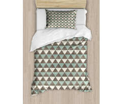 Cubism Triangles Duvet Cover Set