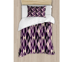 Abstract Style Triangles Duvet Cover Set