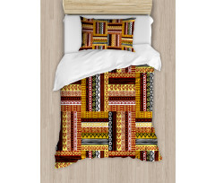 Oriental Motifs Duvet Cover Set