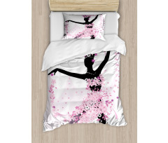 Woman Dancing Latino Duvet Cover Set