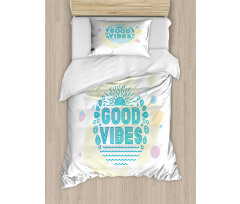 Ocean Summer Beach Duvet Cover Set