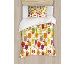 Banana Smile Kids Theme Duvet Cover Set