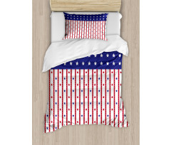 Stars and Stripes Flag Duvet Cover Set