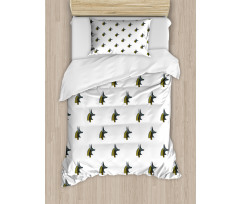 Jackal Head Timeless Form Duvet Cover Set