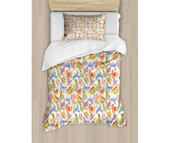 Psychedelic Sixties Duvet Cover Set