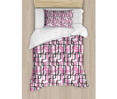 Wavy Lines Funky Duvet Cover Set