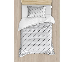 Classical Abstract Duvet Cover Set