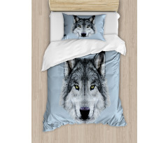 Detailed Canine Expression Duvet Cover Set