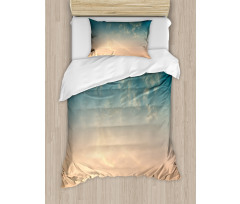 Horizon Summer Time Photo Duvet Cover Set