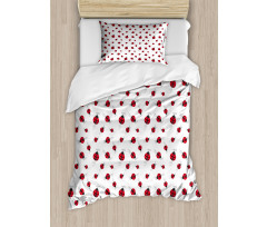 Dotted Winged Animals Duvet Cover Set