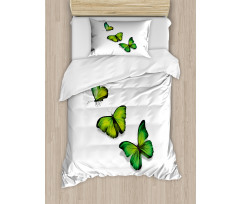 Spring Butterfly Duvet Cover Set