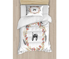 Wreaths Vintage Design Duvet Cover Set