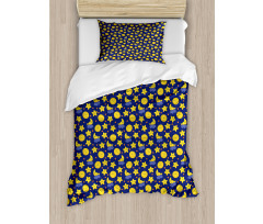 Sleeping Moon at Night Time Duvet Cover Set