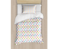 Colorful Faces Kids Nursery Duvet Cover Set