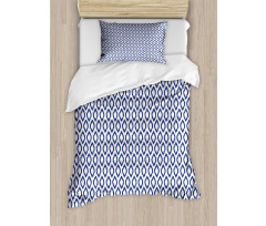 Eastern Blue Ornament Duvet Cover Set