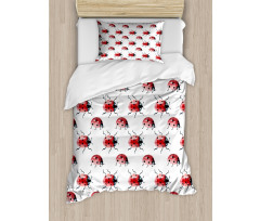 Lady Bug Insect Duvet Cover Set