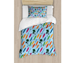 Exotic Hawaii Sports Duvet Cover Set