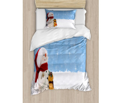 Winter Christmas Time Duvet Cover Set