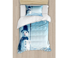 Wintry Land Snowy Cold Duvet Cover Set