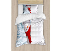 Funny Peaceful Woods Duvet Cover Set