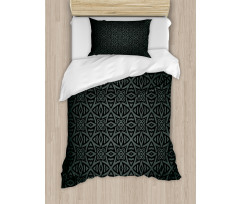 Folk Celtic Floral Duvet Cover Set