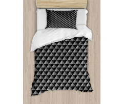 Triangles Modern Duvet Cover Set