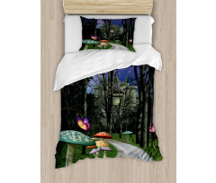 Enchanted Forest Castle Duvet Cover Set