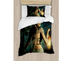 Elf Princess Lantern Duvet Cover Set