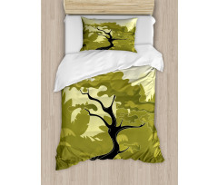 Japanese Jungle Duvet Cover Set