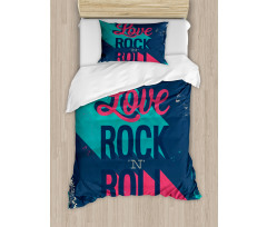 I Love Rock 'n' Roll Duvet Cover Set