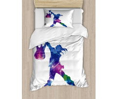 Colorful Party Star Duvet Cover Set