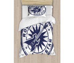 Vintage Sun Stamp Duvet Cover Set