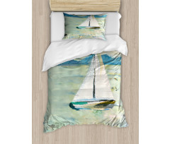Monet Sailing Boat Duvet Cover Set